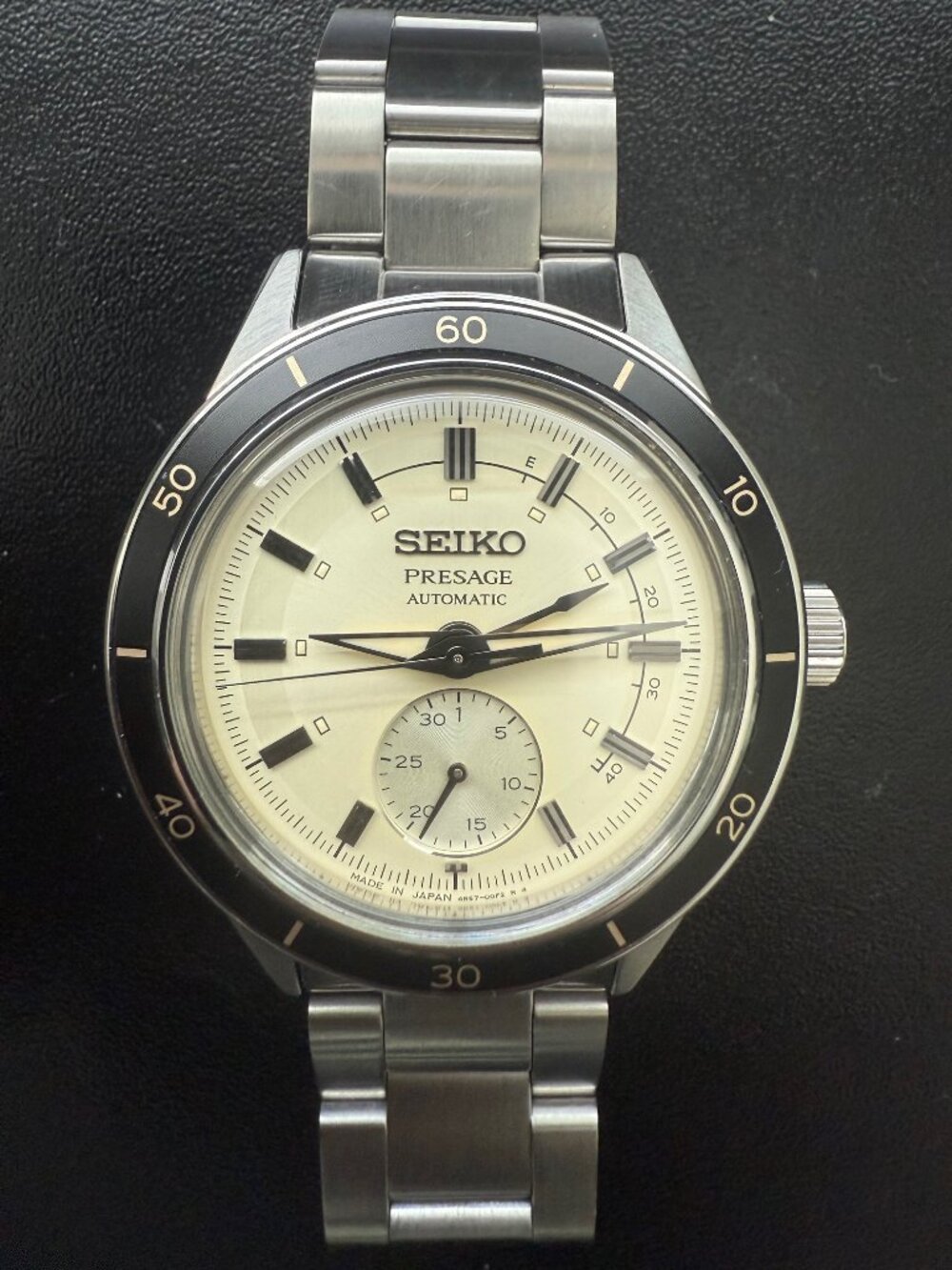 Seiko Presage Style 60's Series Automaticcream Watch Seiko Presage / Ref SSA447